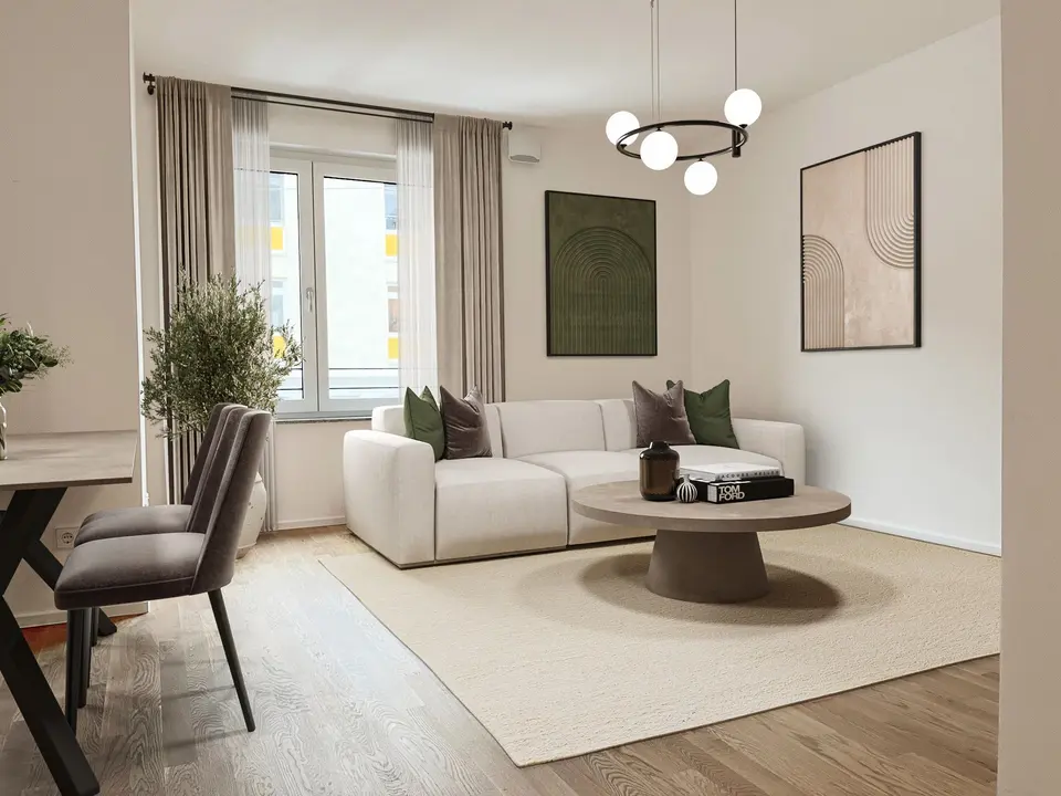 3 Zimmer Wohnung mit 76 m² in Neu-Ulm – Bild 1