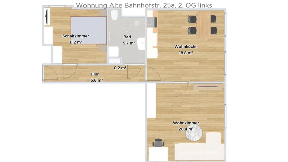 3 Zimmer Wohnung mit 64 m² in Bochum – Bild 7