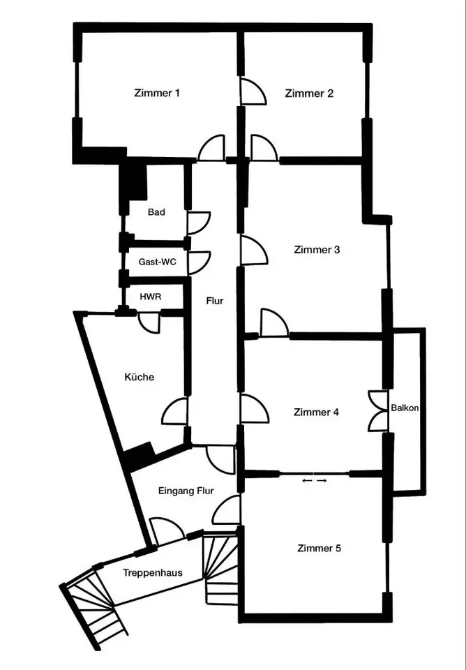 5 Zimmer Wohnung mit 115 m² in Celle – Bild 5