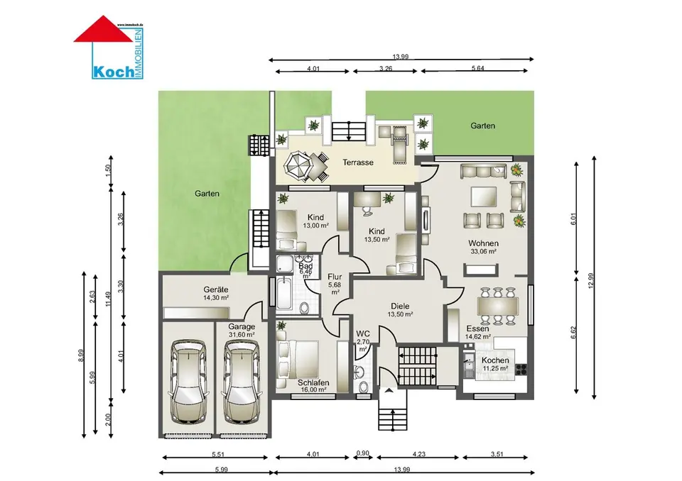 4 Zimmer Wohnung mit 90 m² in Rastatt – Bild 9