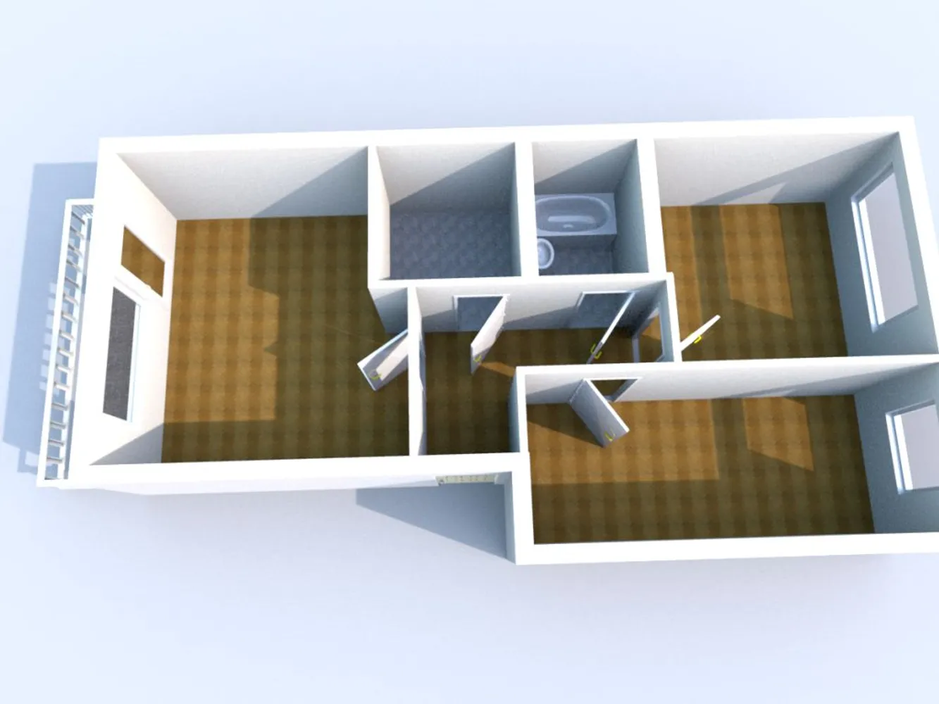 3 Zimmer Wohnung mit 64 m² in Neubrandenburg – Bild 4
