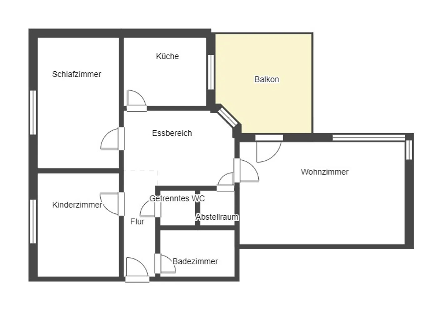 3 Zimmer Wohnung mit 82 m² in Ingolstadt – Bild 3