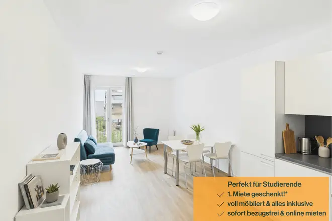 1 Zimmer Wohnung mit 27 m² in Leverkusen – Bild 1