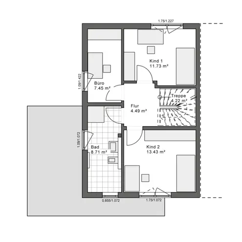 4 Zimmer Haus mit 100 m² in Aachen – Bild 3