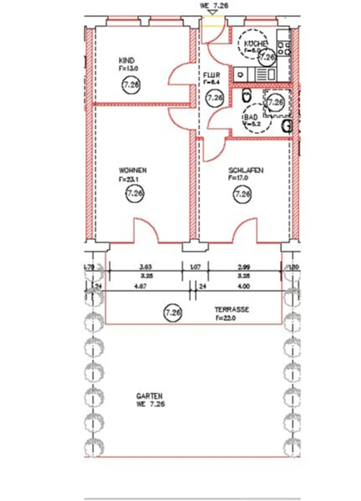 3 Zimmer Wohnung mit 82 m² in Magdeburg – Bild 10