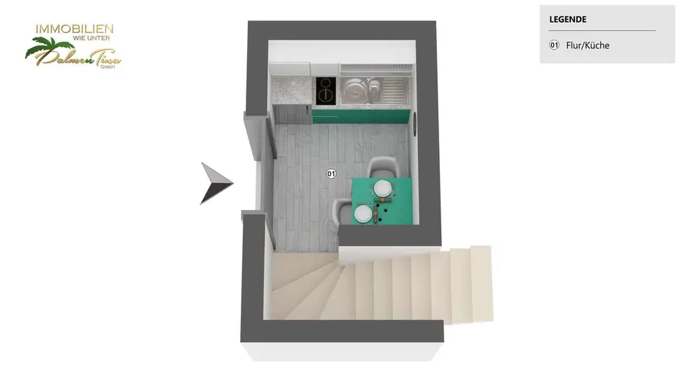 2 Zimmer Wohnung mit 45 m² in Rosenheim – Bild 7