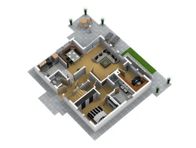 6 Zimmer Haus mit 130 m² in Ulm – Bild 4