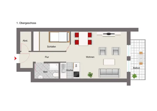 2 Zimmer Wohnung mit 51 m² in Ingolstadt – Bild 11