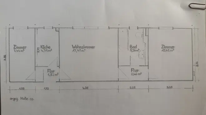 3 Zimmer Wohnung mit 53 m² in Magdeburg – Bild 2