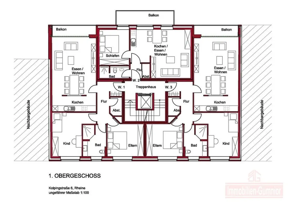 2 Zimmer Wohnung mit 50 m² in Rheine – Bild 5