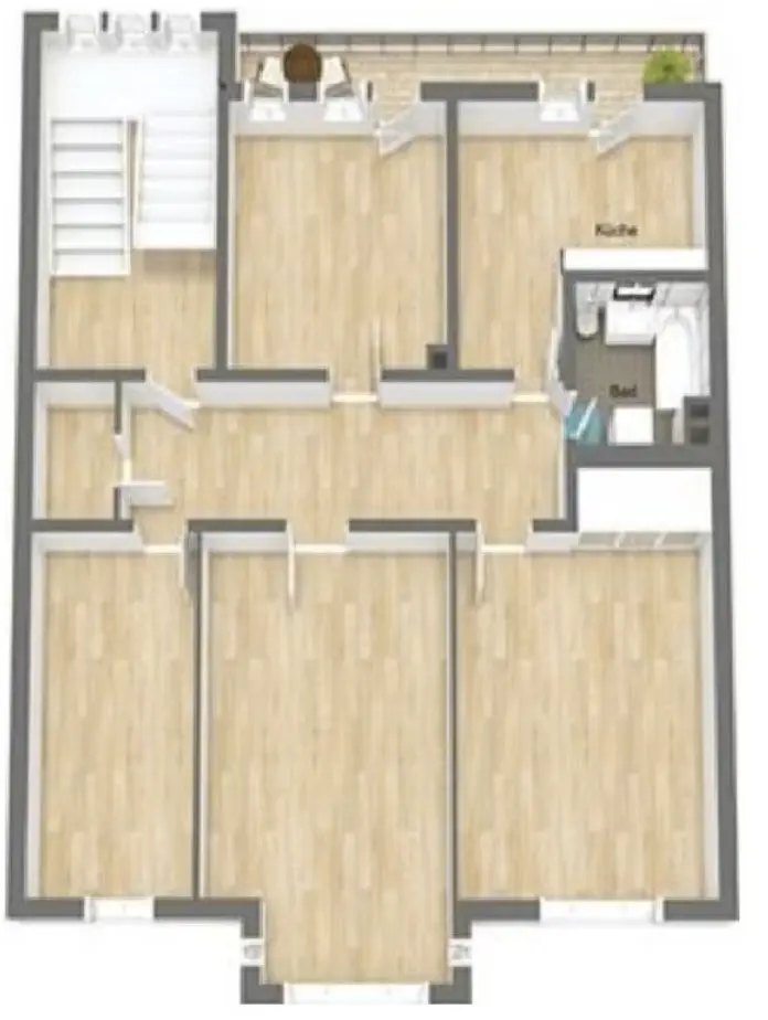 4 Zimmer Wohnung mit 116 m² in Plauen – Bild 3