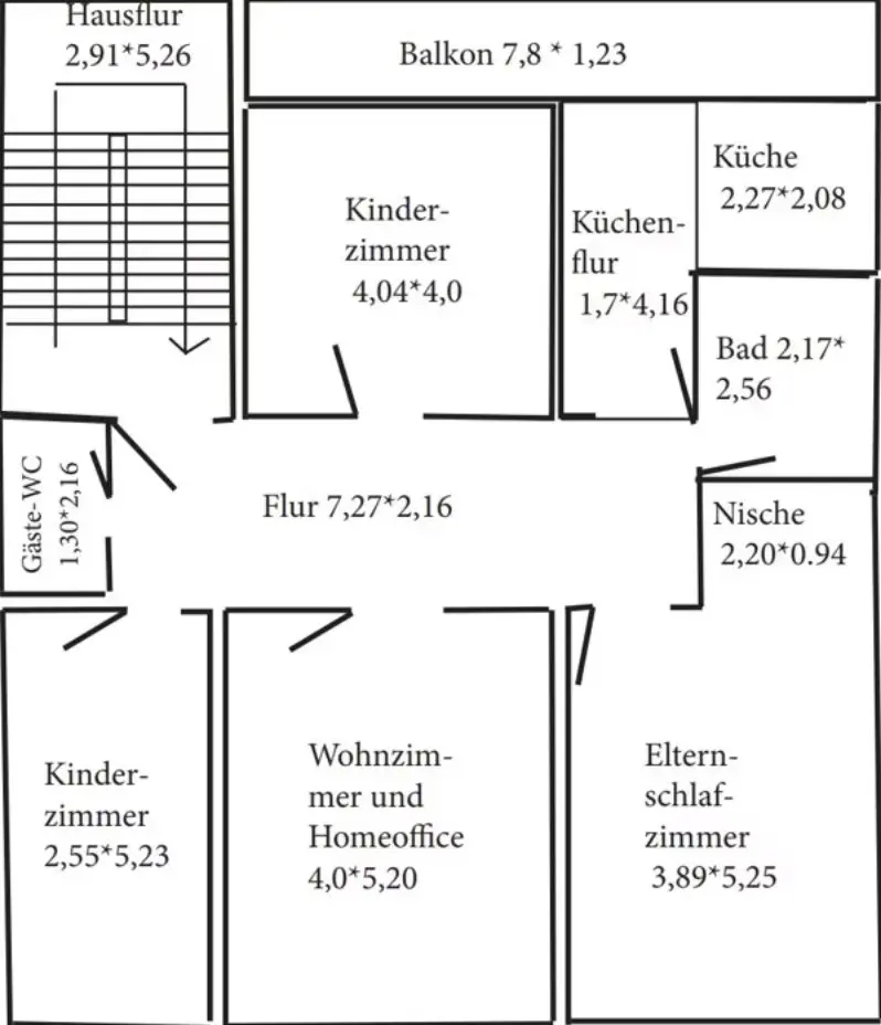 4 Zimmer Wohnung mit 116 m² in Plauen – Bild 4