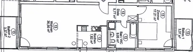 2 Zimmer Wohnung mit 83 m² in Frankfurt am Main – Bild 12