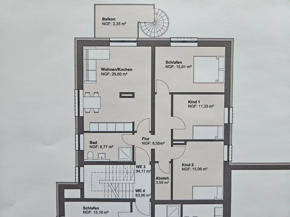 4 Zimmer Wohnung mit 94 m² in Bielefeld – Bild 10