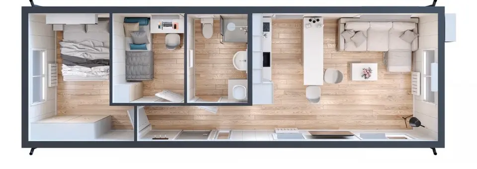 WG-Zimmer mit 55 m² in Greifswald – Bild 5