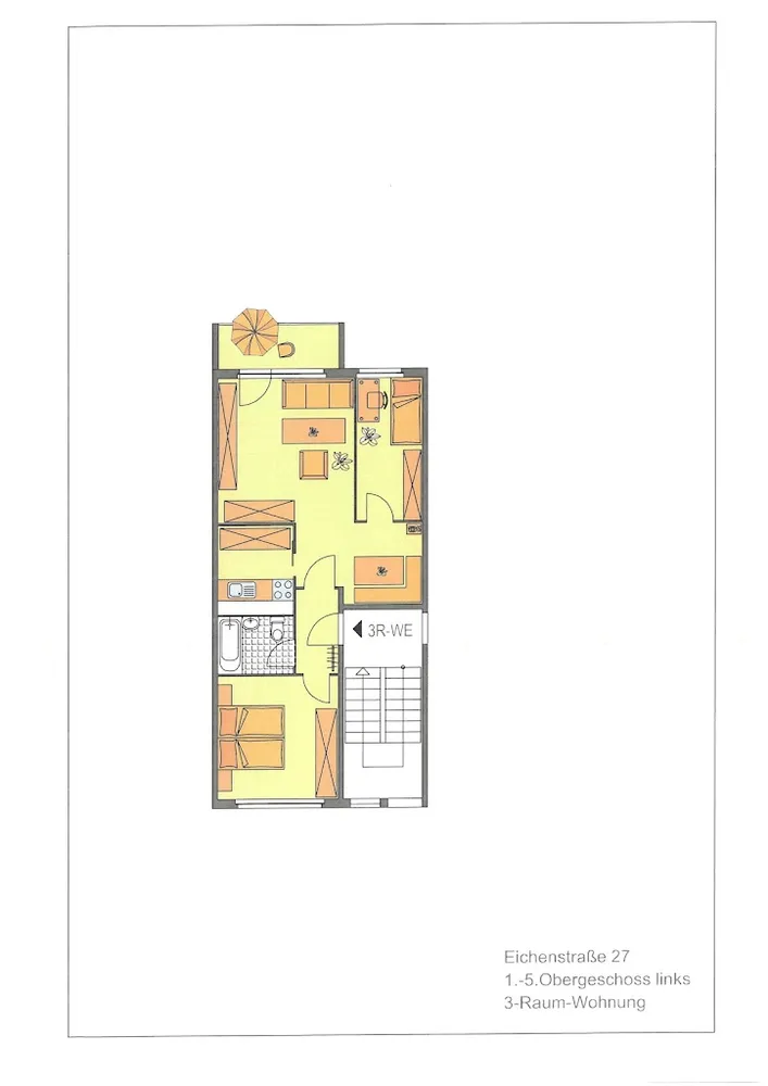 3 Zimmer Wohnung mit 57 m² in Gera – Bild 12