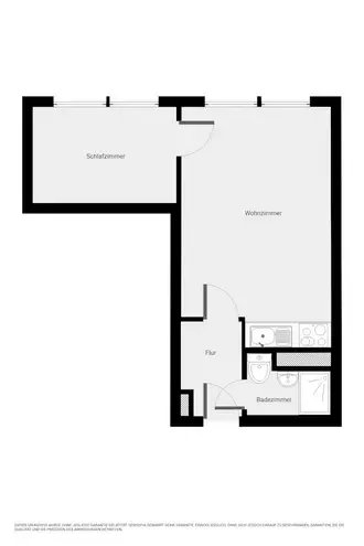 2 Zimmer Wohnung mit 30 m² in Halle (Saale) – Bild 10