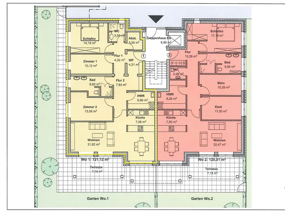 4 Zimmer Wohnung mit 121 m² in Vechta – Bild 5