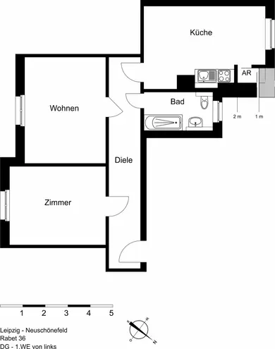 2 Zimmer Wohnung mit 68 m² in Leipzig – Bild 12