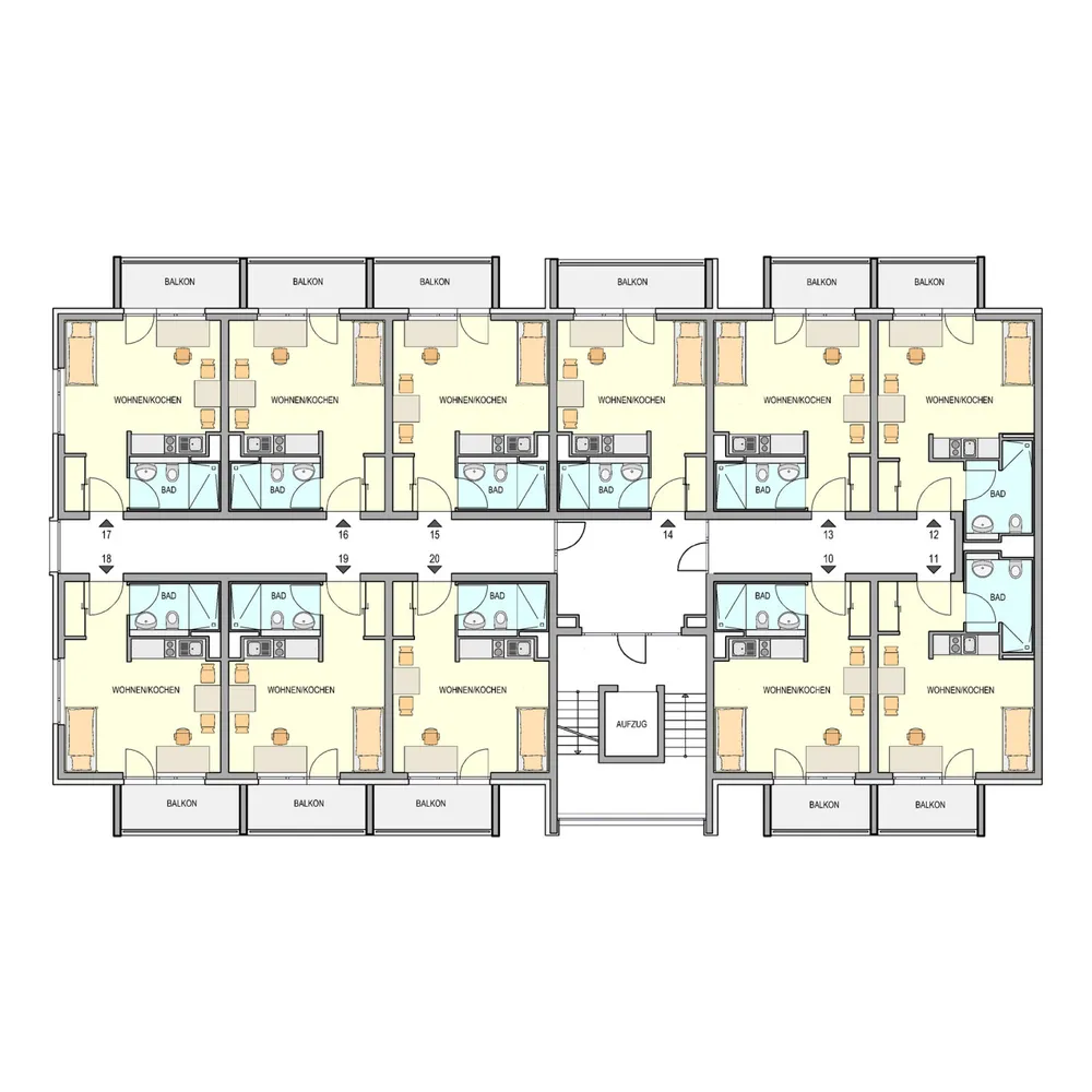 1 Zimmer Wohnung mit 31 m² in Heilbronn – Bild 6