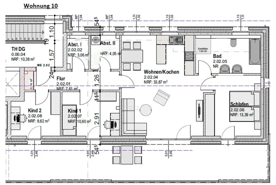 4 Zimmer Wohnung mit 112 m² in Neumünster – Bild 10
