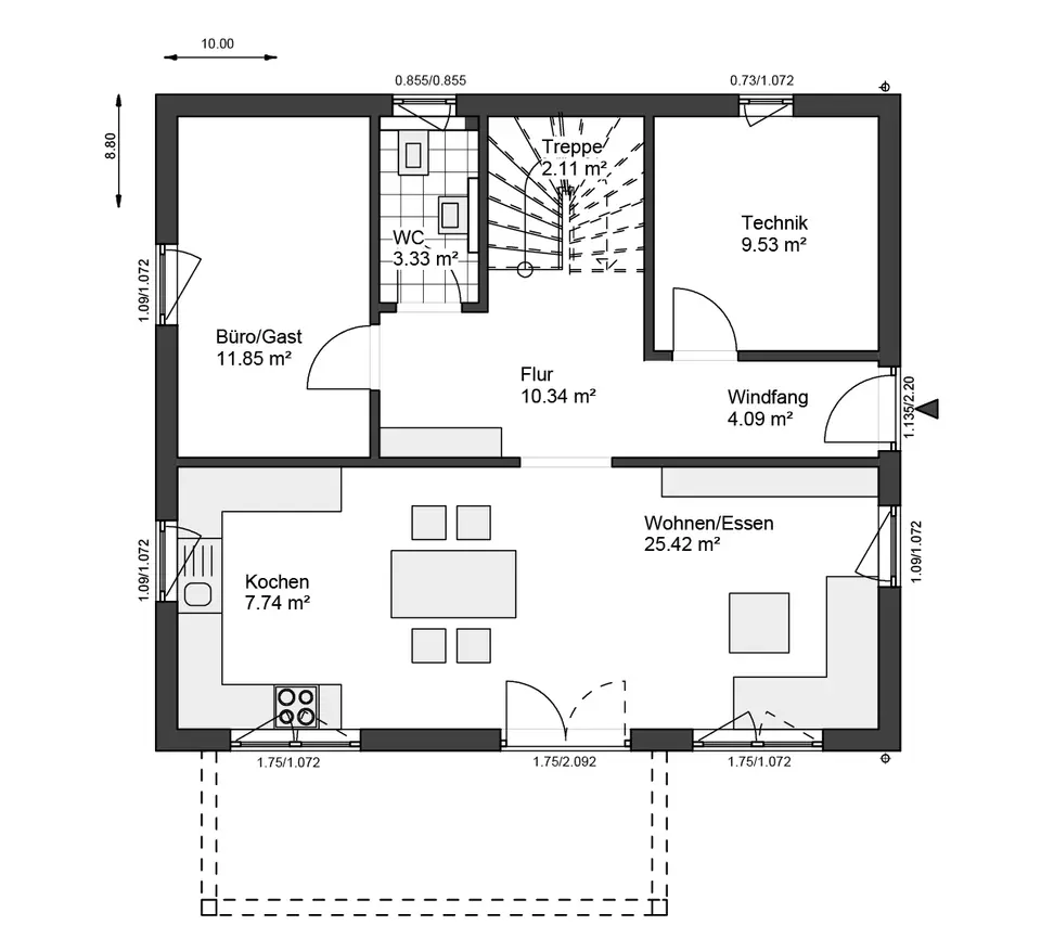4 Zimmer Haus mit 152 m² in Solingen – Bild 3
