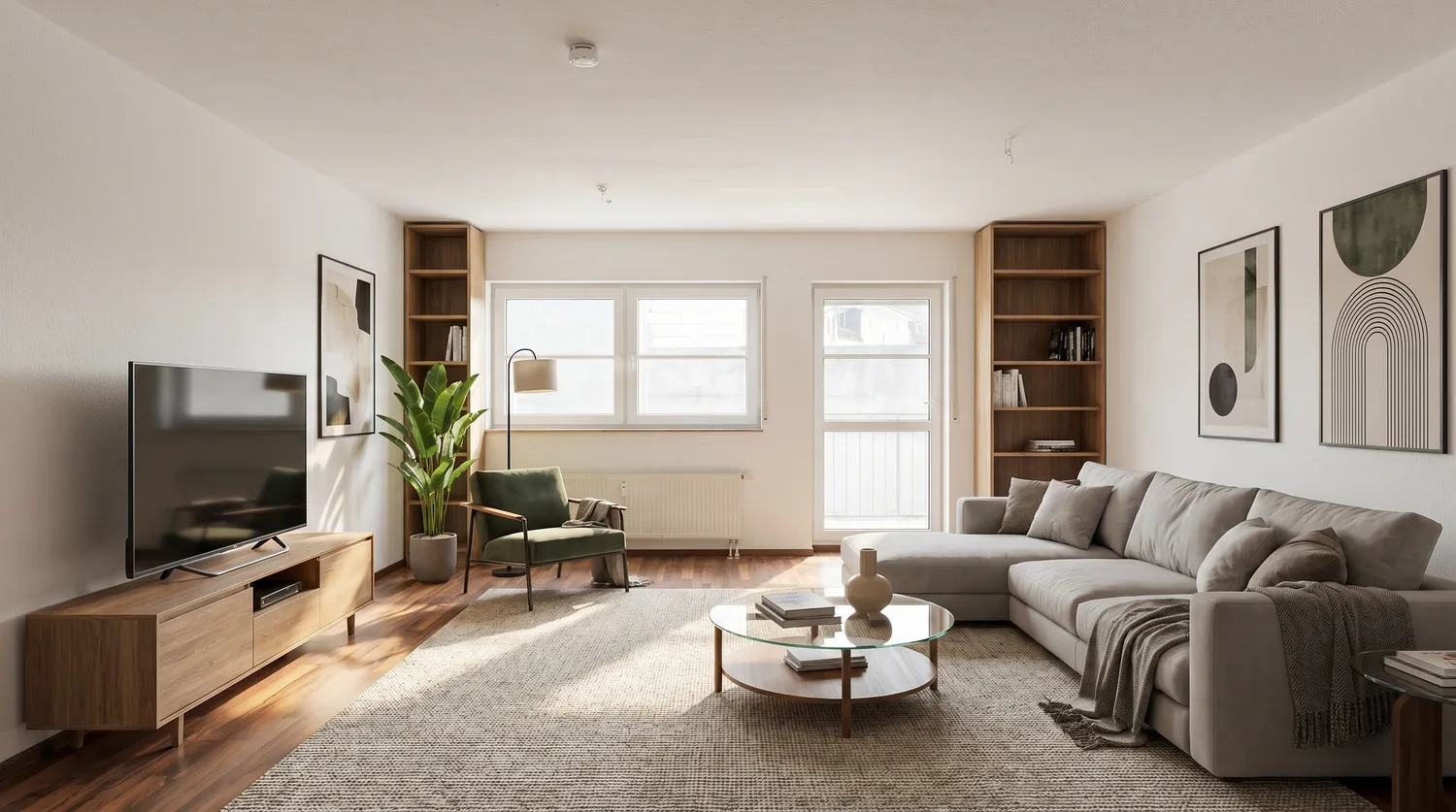 1 Zimmer Wohnung mit 40 m² in Worms – Bild 1