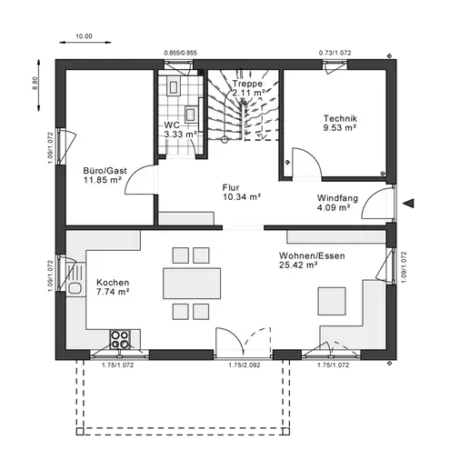 4 Zimmer Haus mit 150 m² in Düren – Bild 2