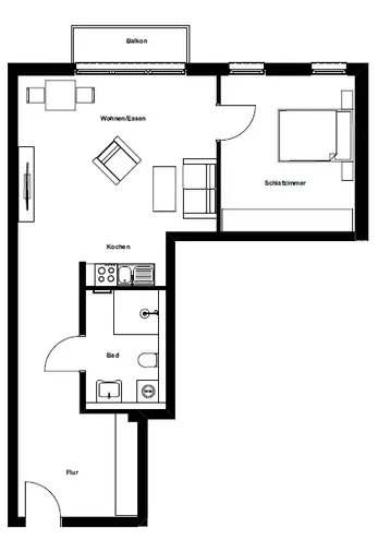 2 Zimmer Wohnung mit 64 m² in Darmstadt – Bild 5