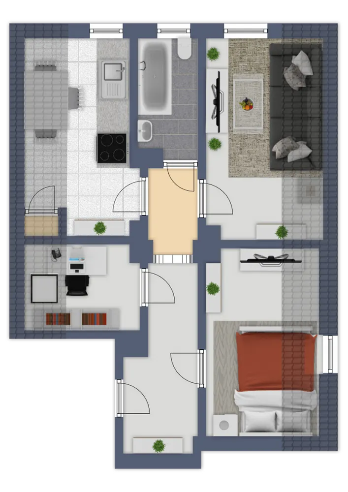 2 Zimmer Wohnung mit 50 m² in Kiel – Bild 8