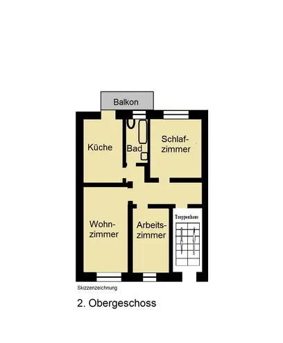 3 Zimmer Wohnung mit 75 m² in Münster – Bild 11