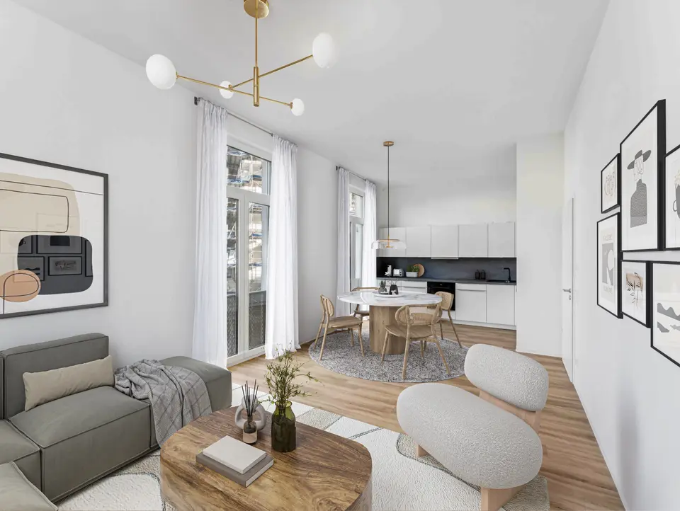 3 Zimmer Wohnung mit 77 m² in Dresden – Bild 1