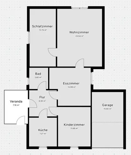 4 Zimmer Haus mit 90 m² in Berlin – Bild 12