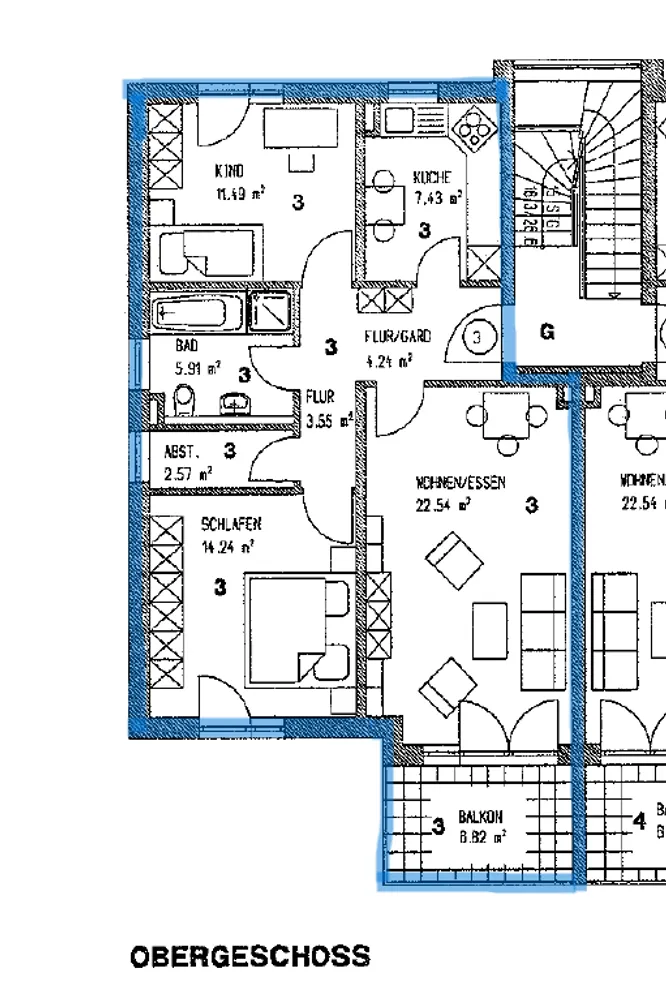3 Zimmer Wohnung mit 75 m² in Ingolstadt – Bild 5