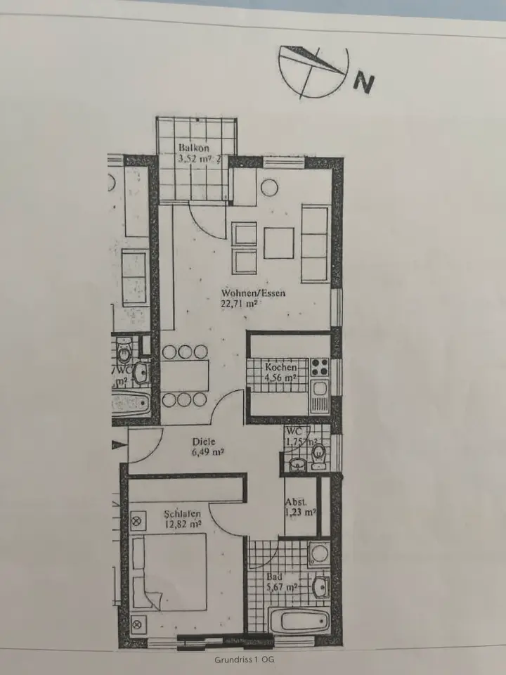 2 Zimmer Wohnung mit 56 m² in Ulm – Bild 5