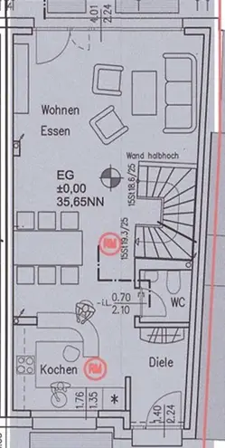 6 Zimmer Haus mit 142 m² in Düsseldorf – Bild 2