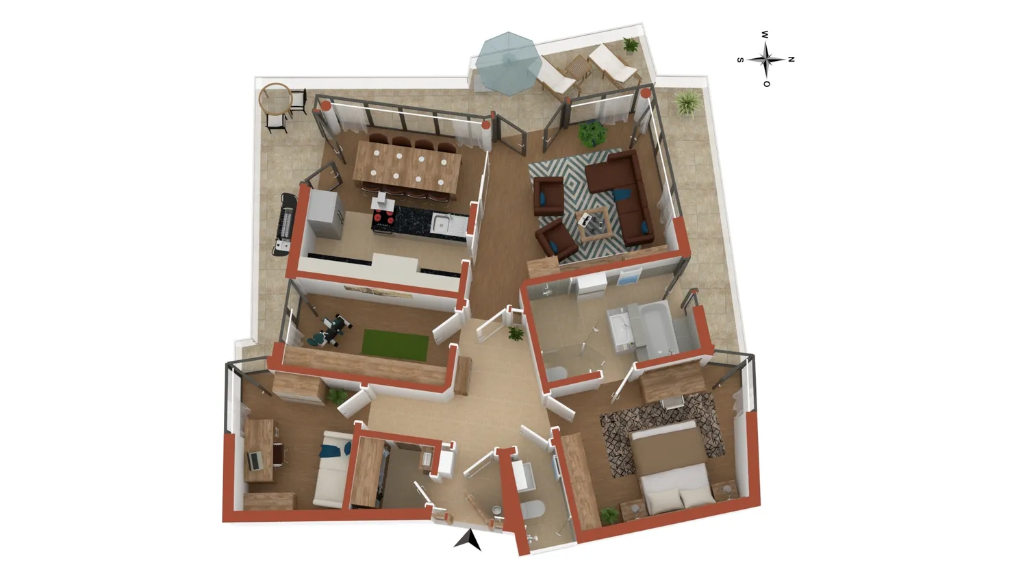 5 Zimmer Wohnung mit 118 m² in Stuttgart – Bild 2