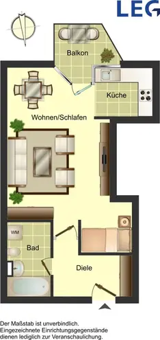 3 Zimmer Wohnung mit 83 m² in Wuppertal – Bild 2