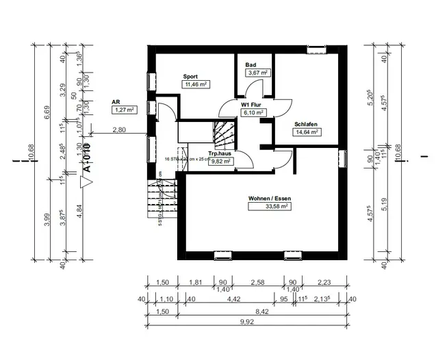 3 Zimmer Wohnung mit 70 m² in Solingen – Bild 11