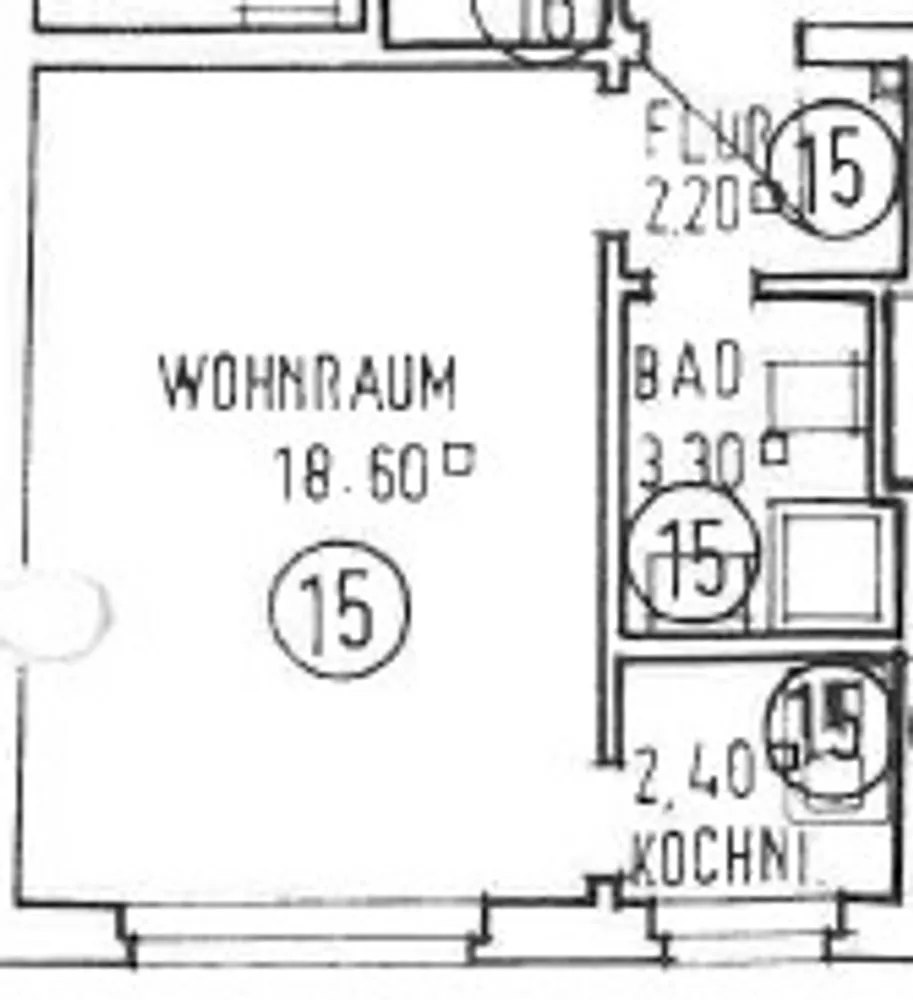 1 Zimmer Wohnung mit 27 m² in Mainz – Bild 4