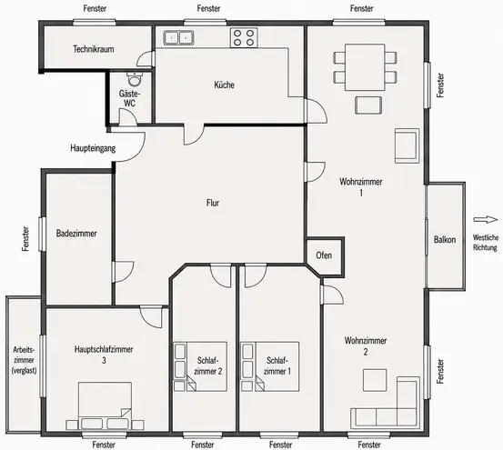 5 Zimmer Wohnung mit 168 m² in Braunschweig – Bild 10