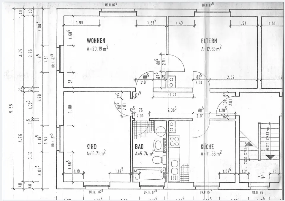 3 Zimmer Wohnung mit 74 m² in Offenburg – Bild 5