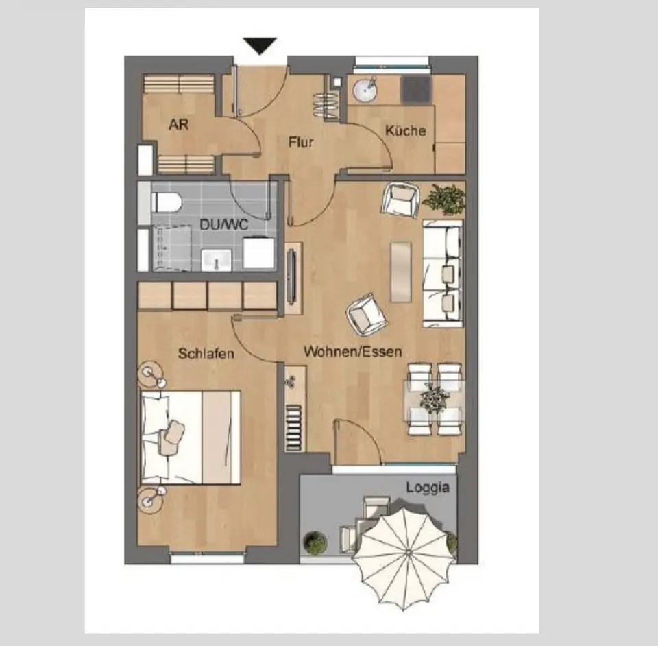 2 Zimmer Wohnung mit 48 m² in Erfurt – Bild 10