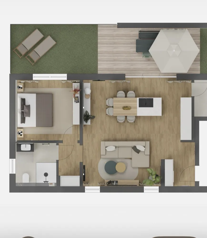 2 Zimmer Wohnung mit 74 m² in Aschaffenburg – Bild 1
