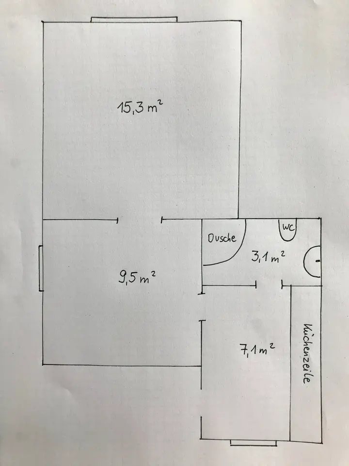 2 Zimmer Wohnung mit 35 m² in Weimar – Bild 5
