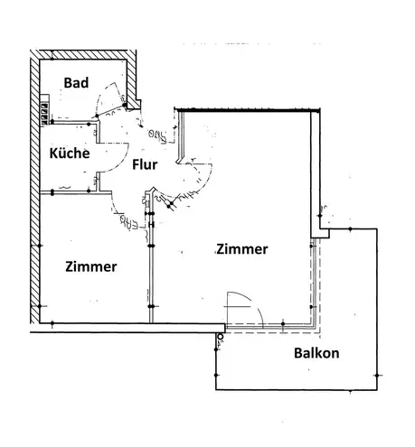 2 Zimmer Wohnung mit 43 m² in Lübeck – Bild 9