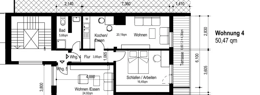 2 Zimmer Wohnung mit 75 m² in Lübeck – Bild 10