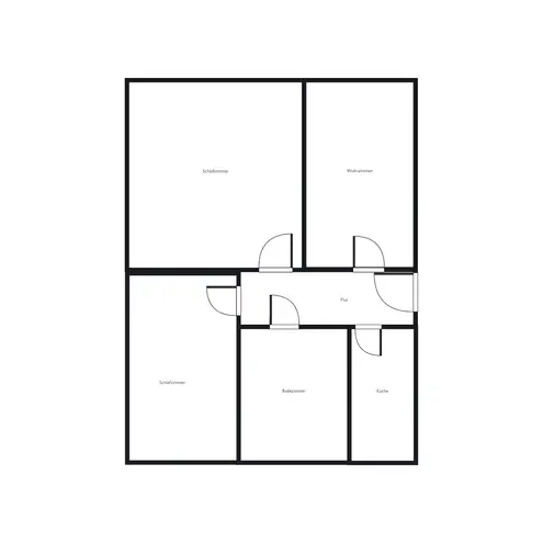 3 Zimmer Wohnung mit 56 m² in Lübeck – Bild 5