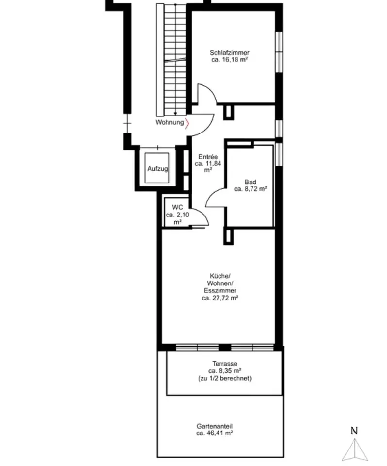 3 Zimmer Wohnung mit 95 m² in Kassel – Bild 6
