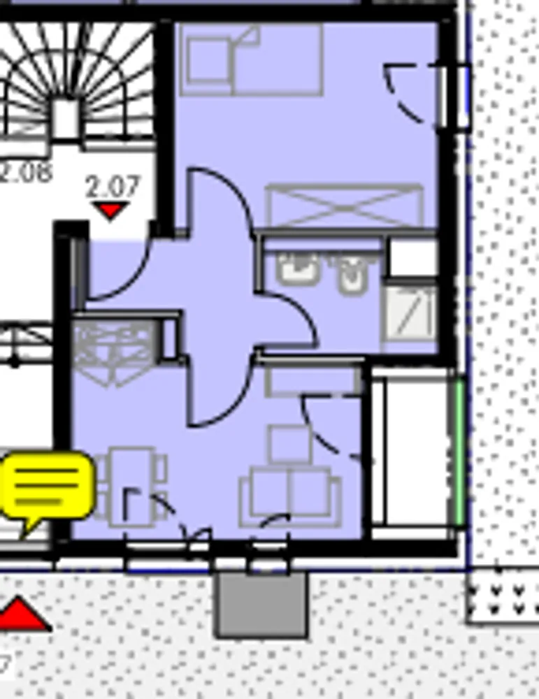 2 Zimmer Wohnung mit 31 m² in Regensburg – Bild 6